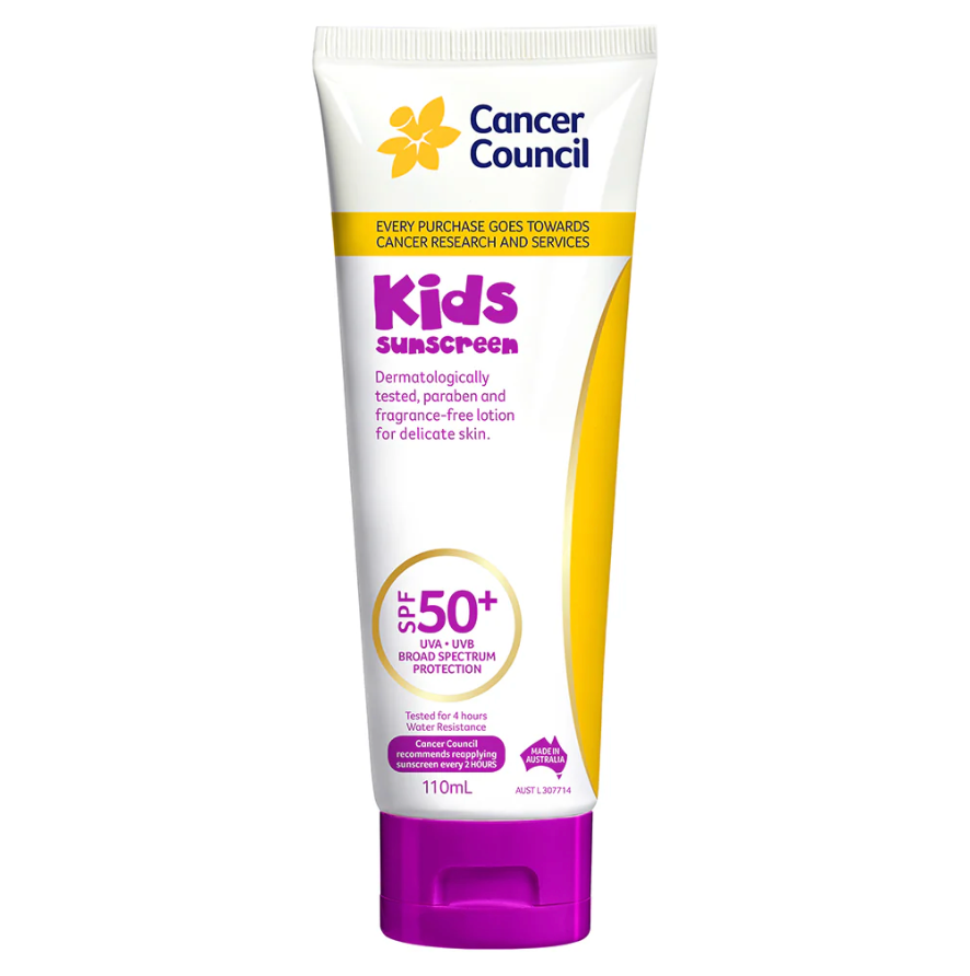 Cancer Council Kids Sunscreen SPF 50+ 110ml