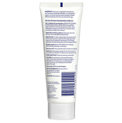 Cancer Council Face Day Wear Moisturizer Face & Body SPF 50+ Water Resistant 150ml